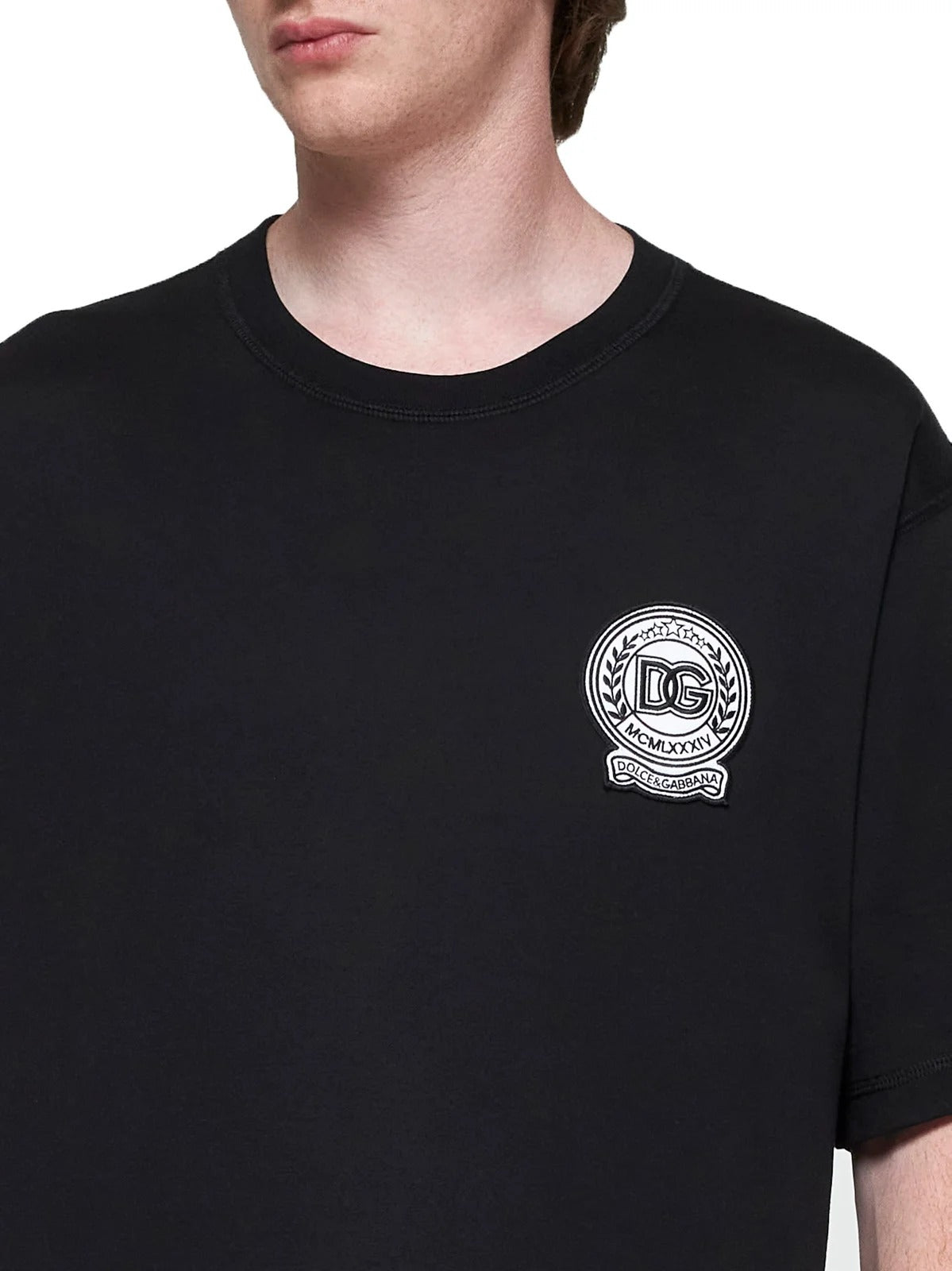 Dolce & Gabbana Logo Patch Crewneck T-Shirt - image 4