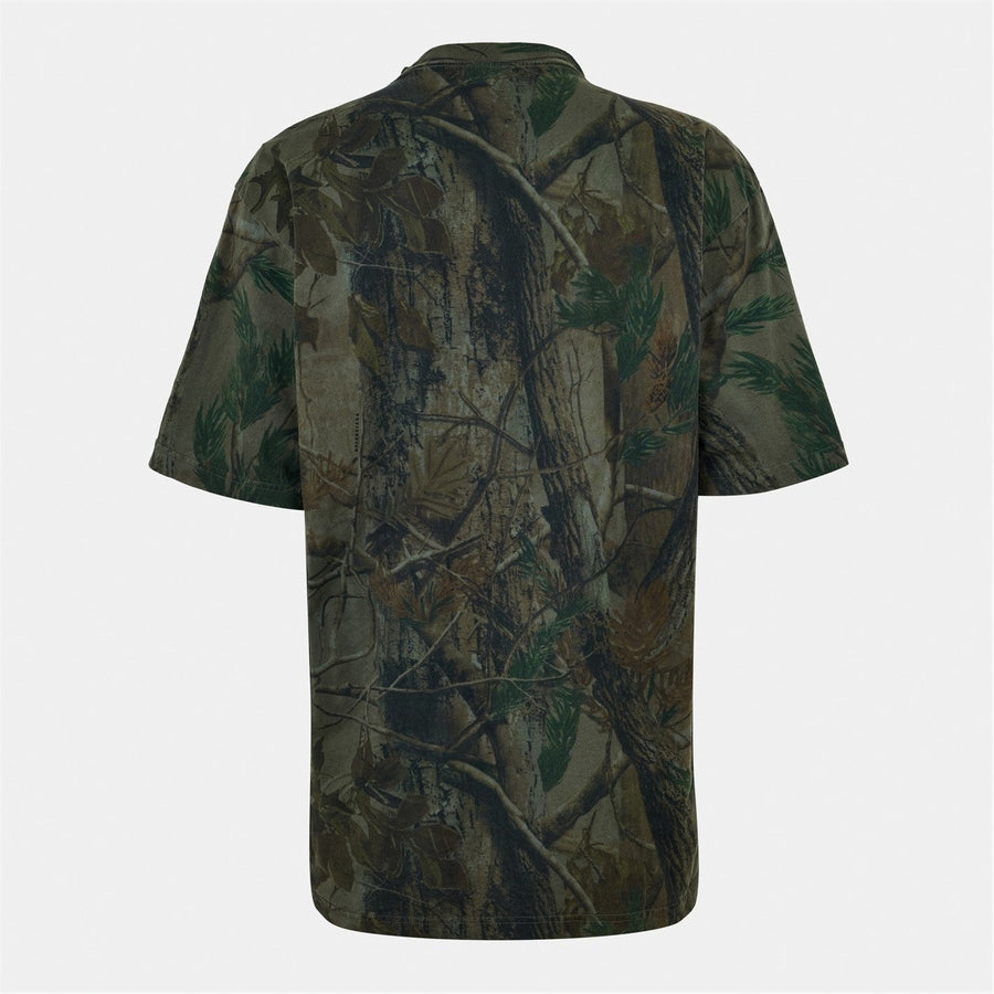 Balenciaga Bal Sport Camouflage Logo T-Shirt – Green