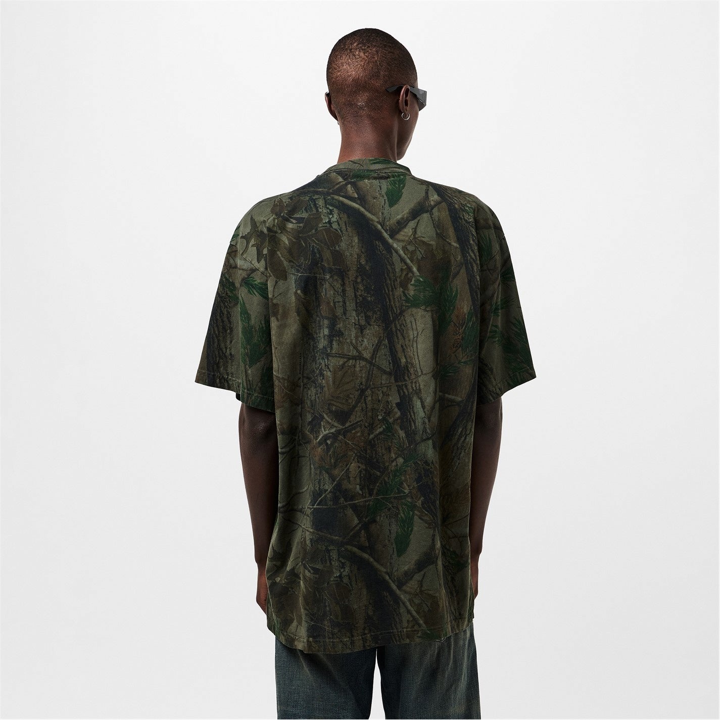 Balenciaga Bal Sport Camouflage Logo T-Shirt – Green - image 5