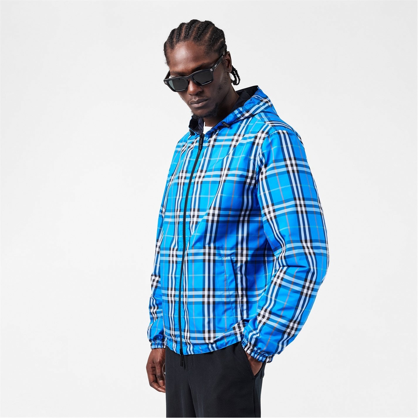 Burberry Newport Reversible Lightweight Windbreaker – Ink Blue - image 3