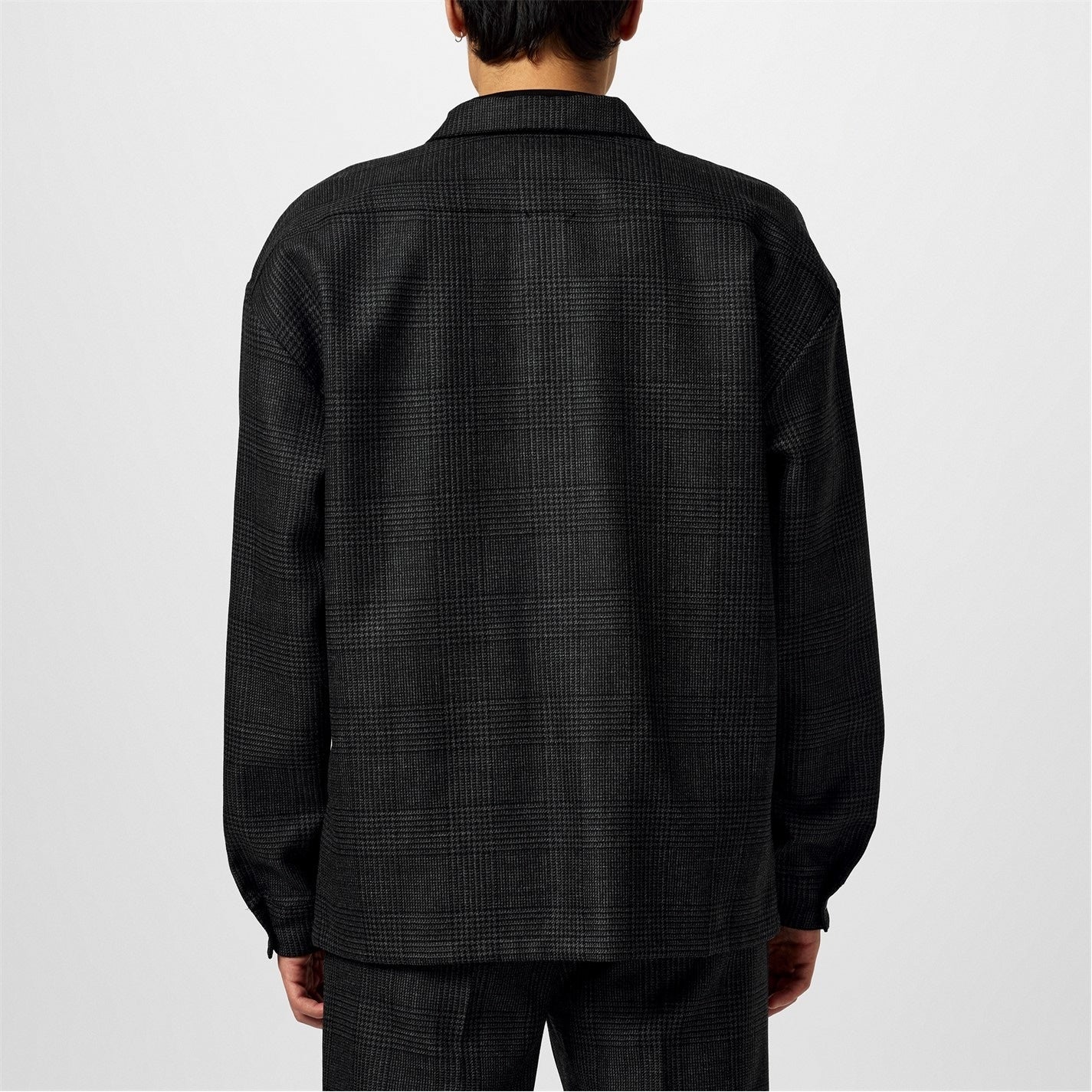 Prada Check Wool Overshirt Jacket - image 4