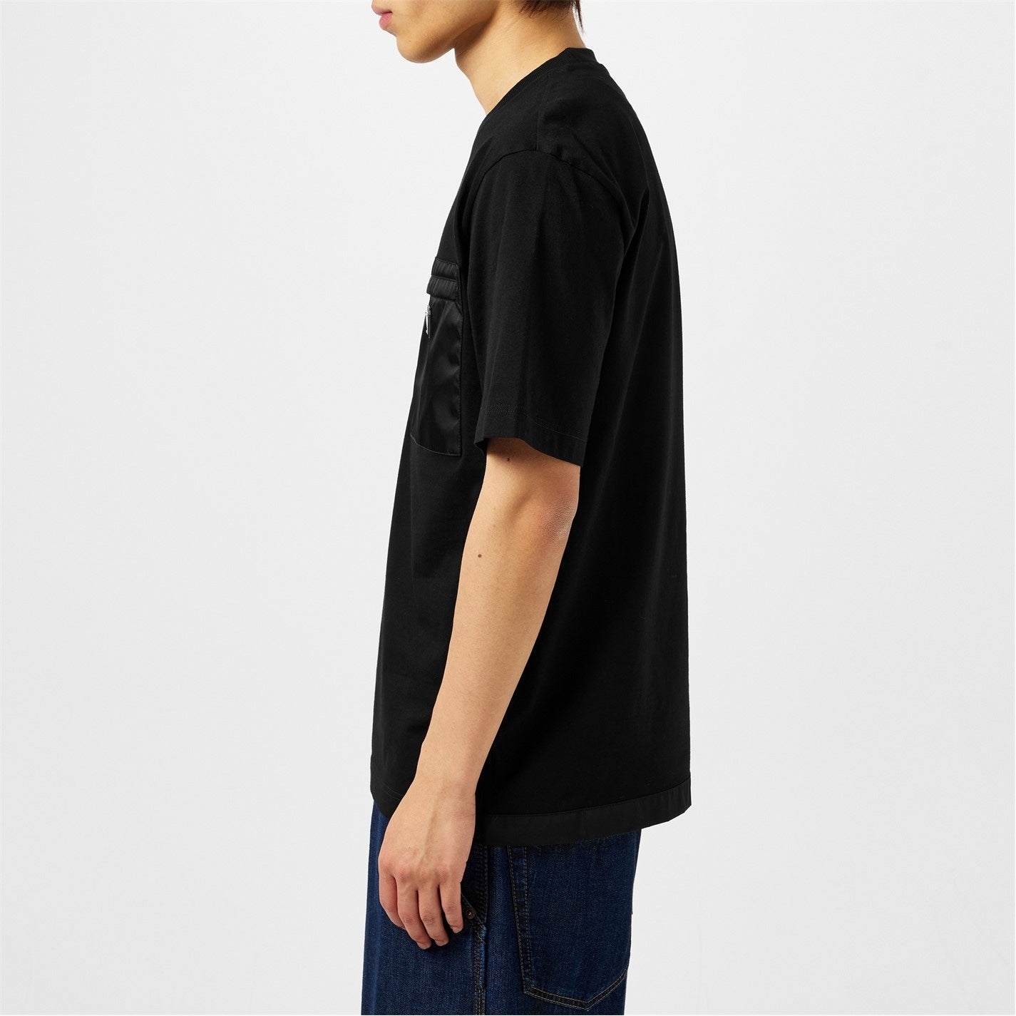 Prada Badge Pocket Cotton T-Shirt - image 4