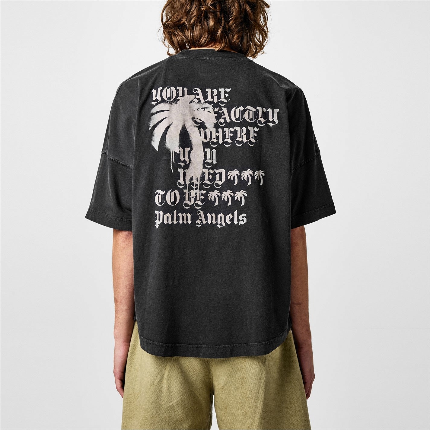 Palm Angels Statement Monogram Oversized T-Shirt - image 4