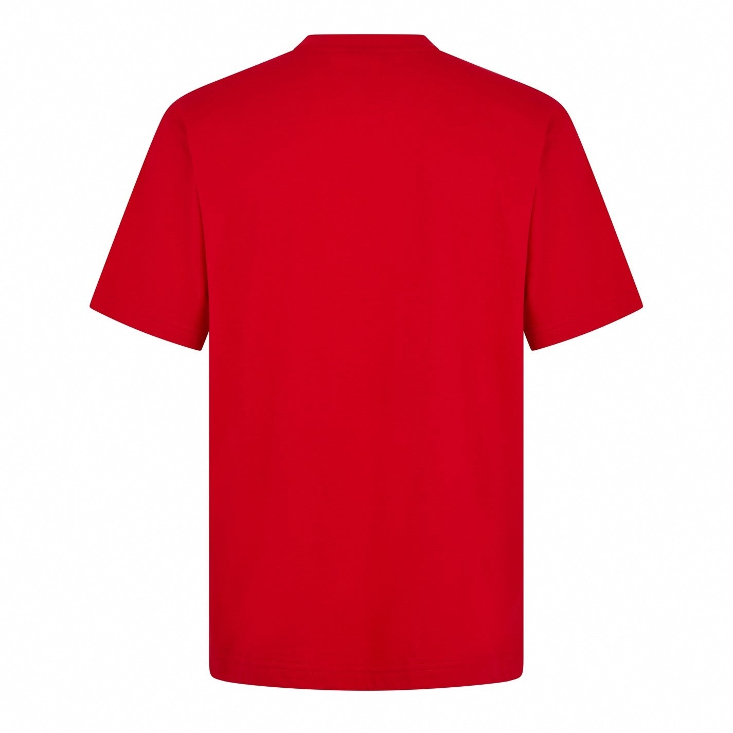 Gucci Logo Web Stripe Cotton T-Shirt - Red - image 2