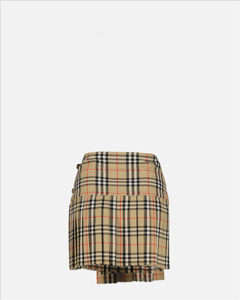 Burberry Checkered Skirt - image 4
