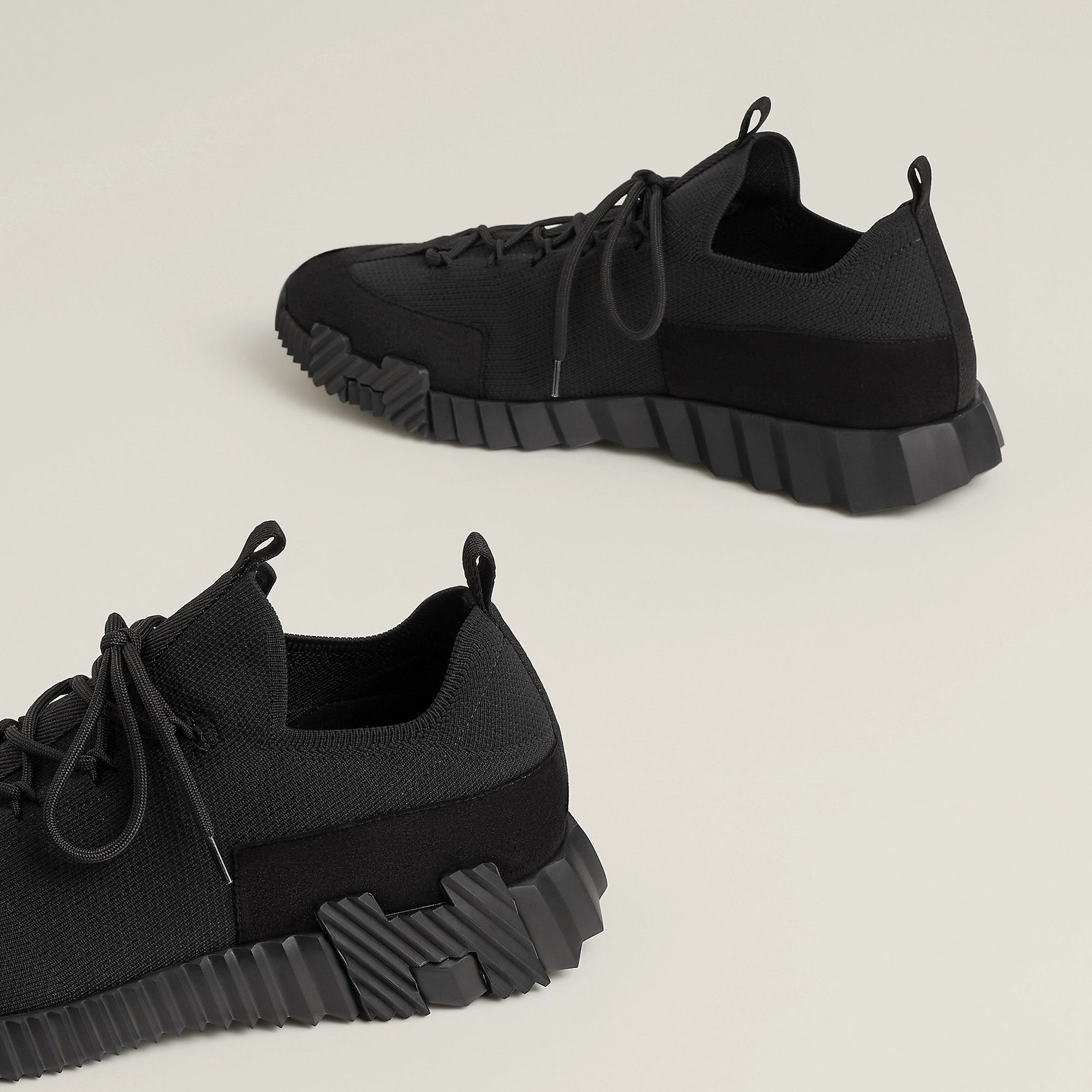 Hermes Lift Knit Slip-On Sneakers in Black - image 4