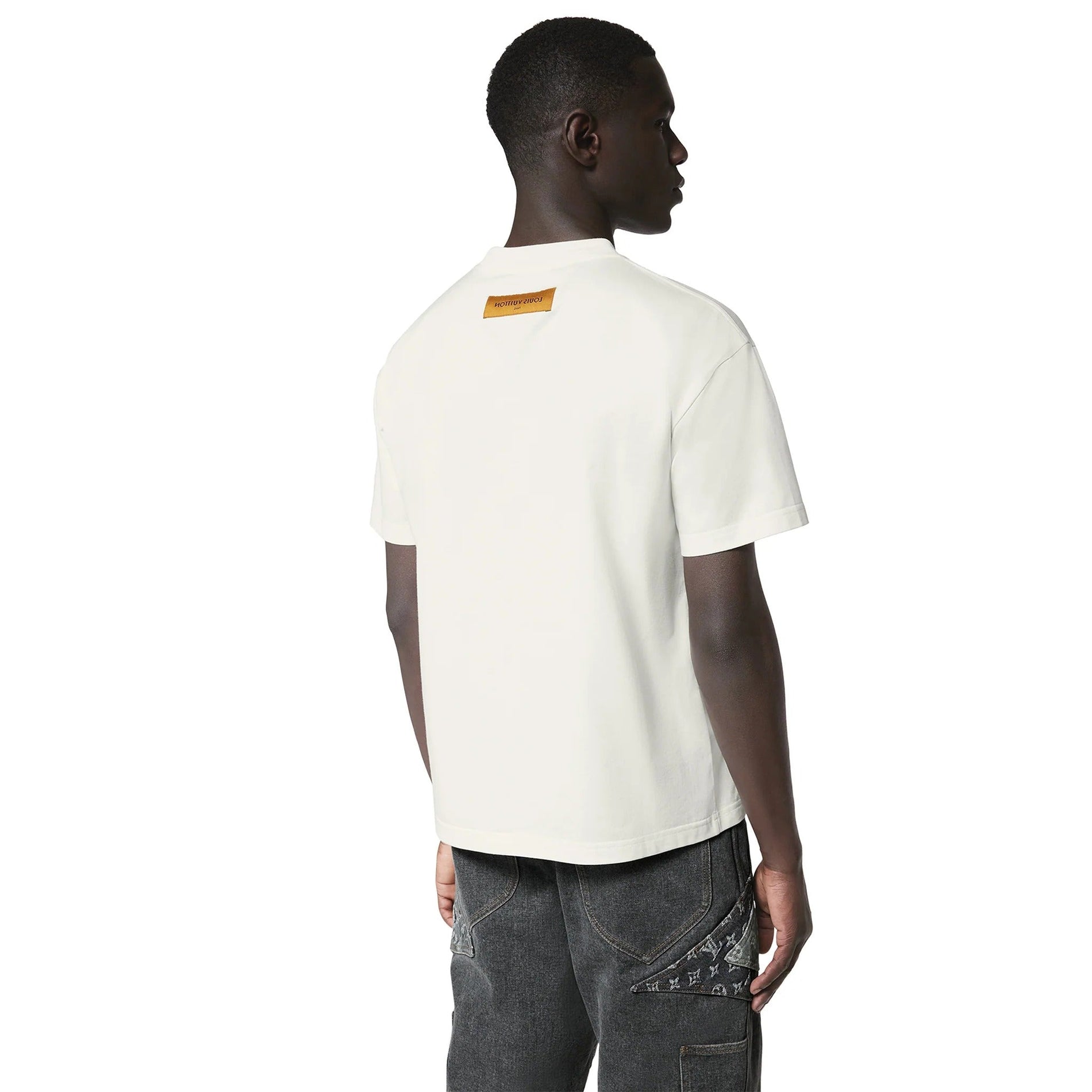 Louis Vuitton LV Birds Printed Cotton T-Shirt White - image 2