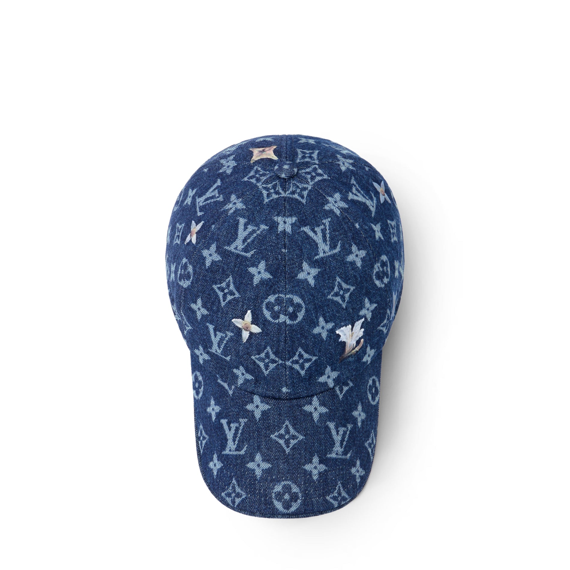 Louis Vuitton LV Monogram Flower Denim Cap - image 4