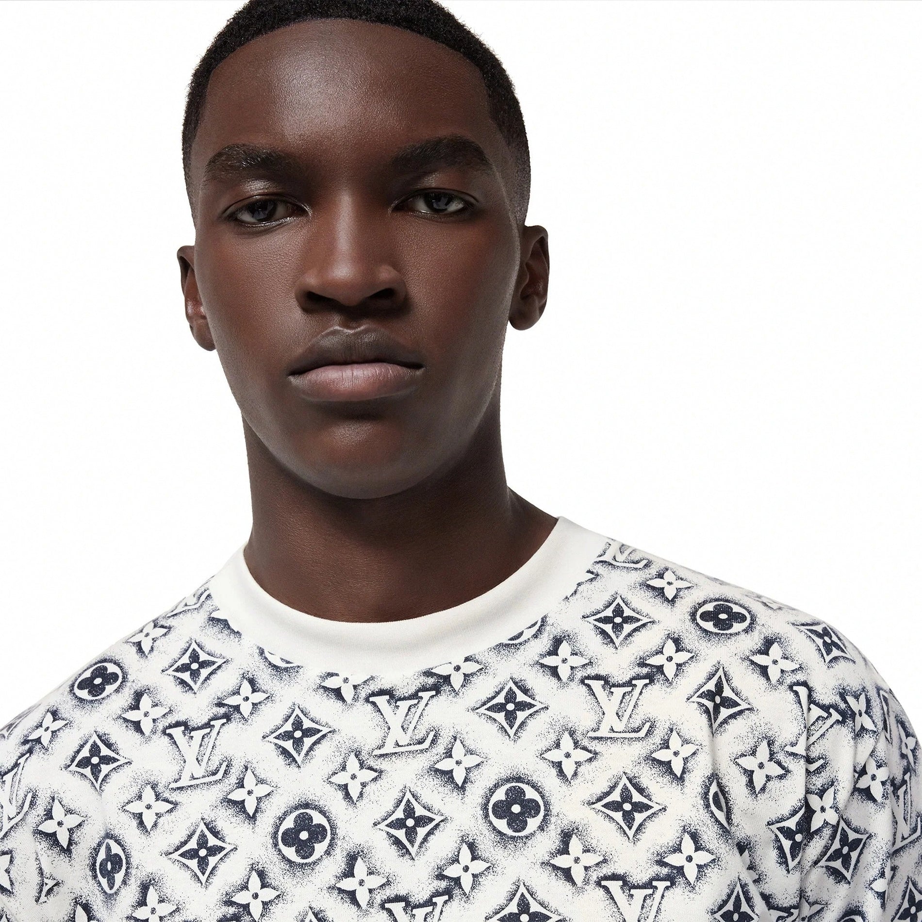 Louis Vuitton Monogram White Deep Black T-Shirt - image 2