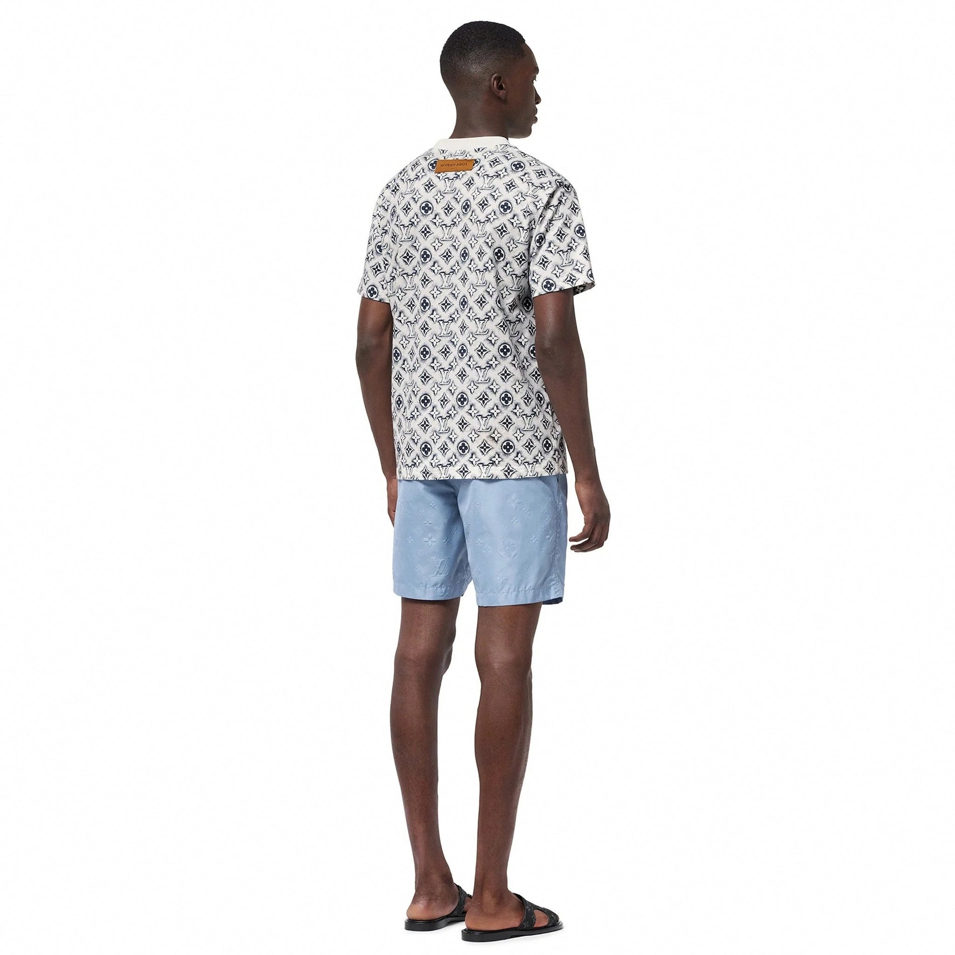 Louis Vuitton Monogram White Deep Black T-Shirt - image 3