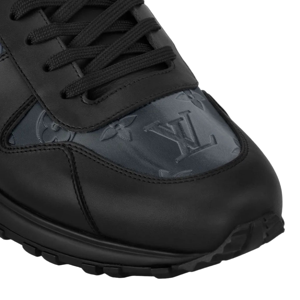 Louis Vuitton Run Away Sneaker – Black Iridescent Monogram - image 3