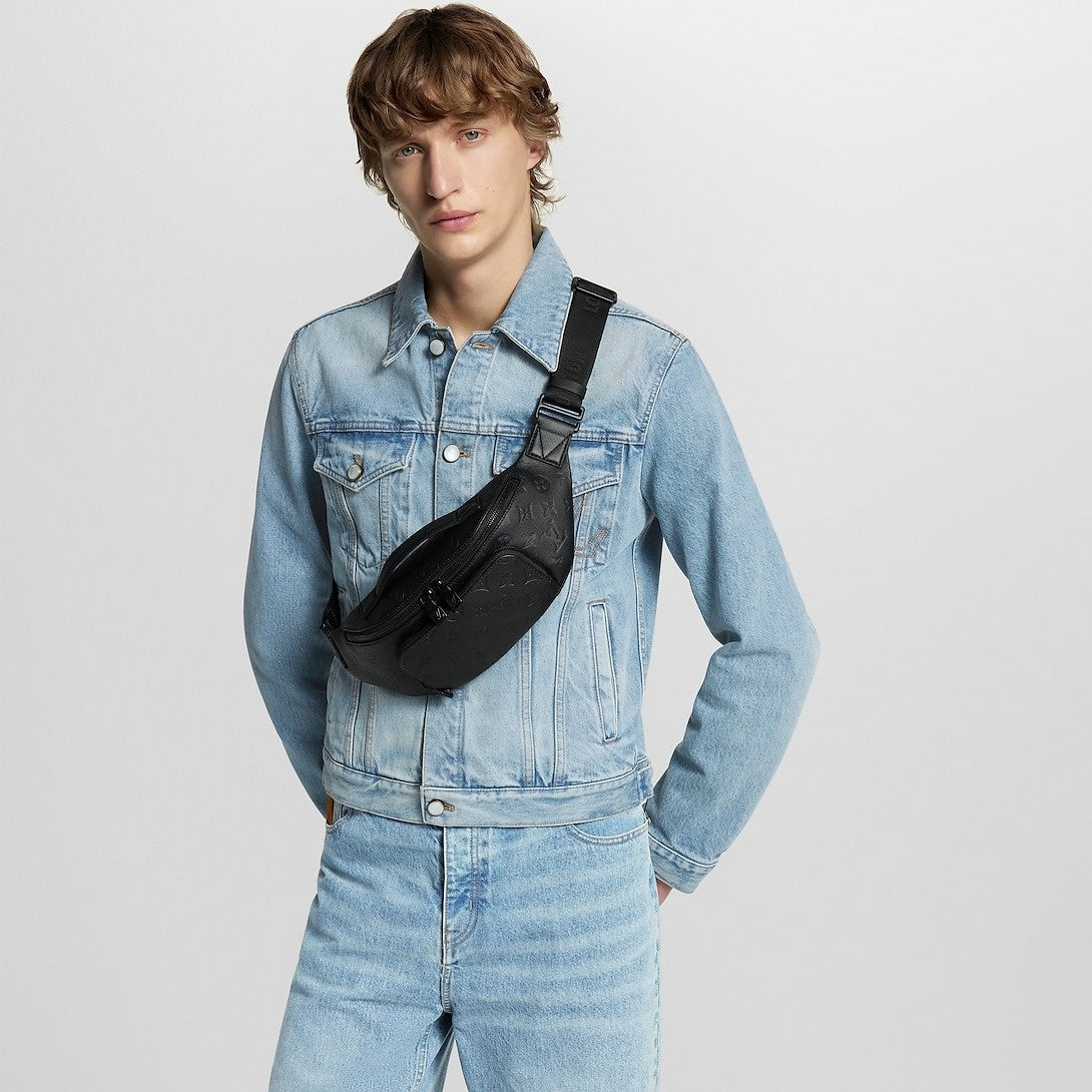 Louis Vuitton Monogram Empreinte Bumbag Black - image 7