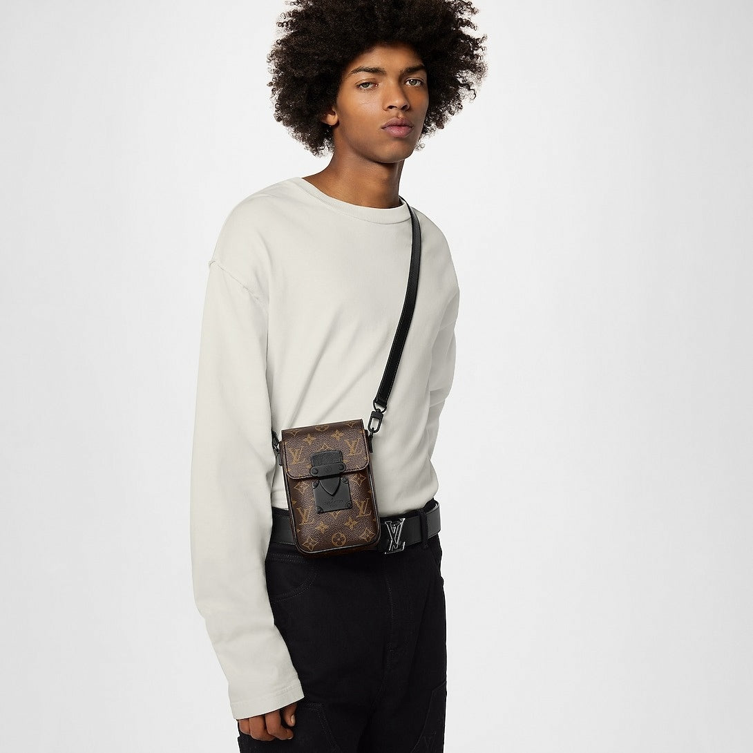 Louis Vuitton Monogram Mini Utility Crossbody Bag (Brown/Black) - image 4
