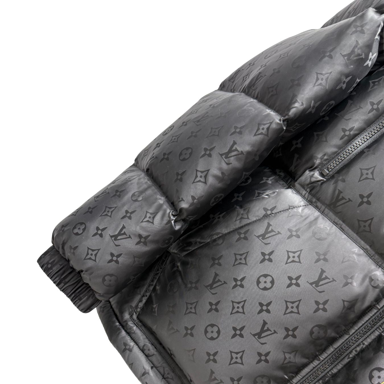 Louis Vuitton Noir Monogram Down Puffer - image 3