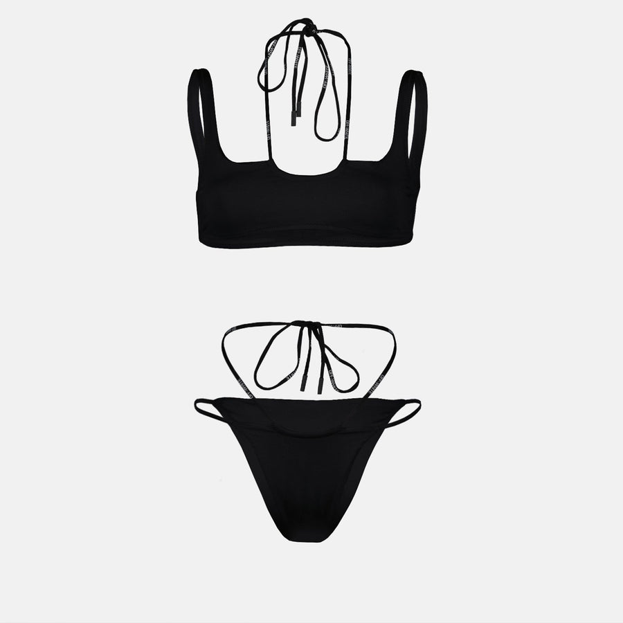 Off-White Cross Coulisse Swimwear