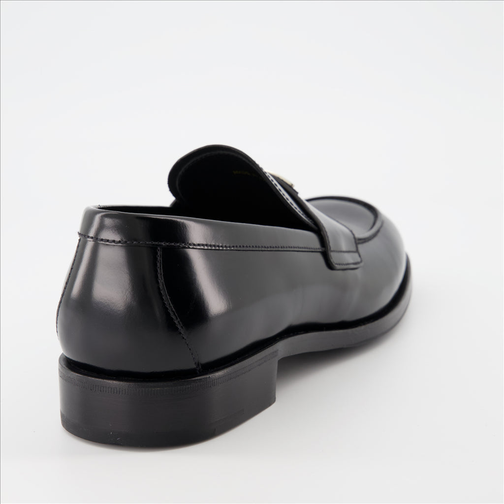 Prada Triangle Logo Loafers - image 4