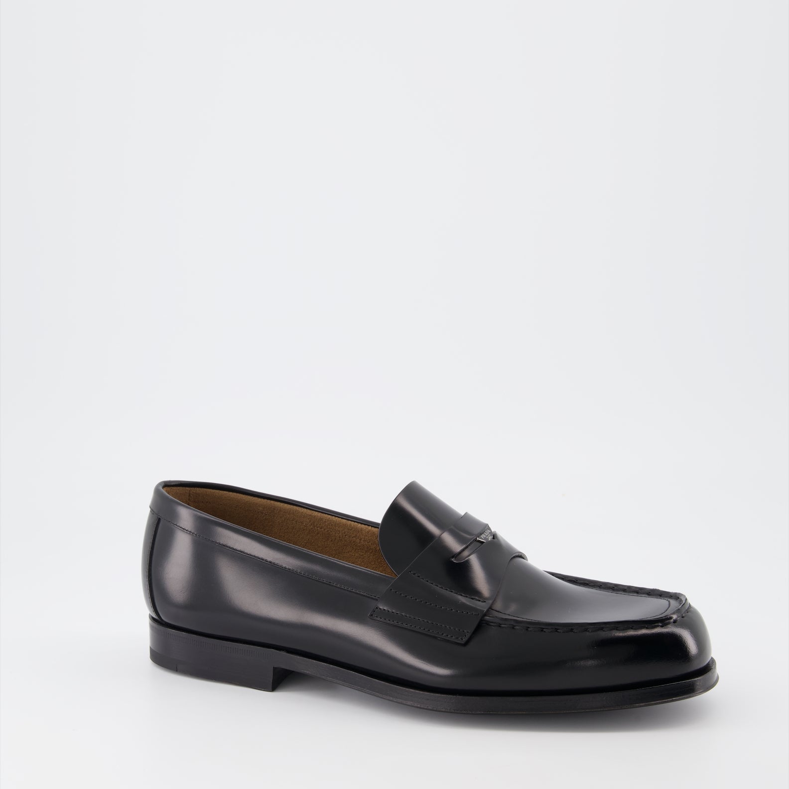 Prada Leather moccasins - image 2
