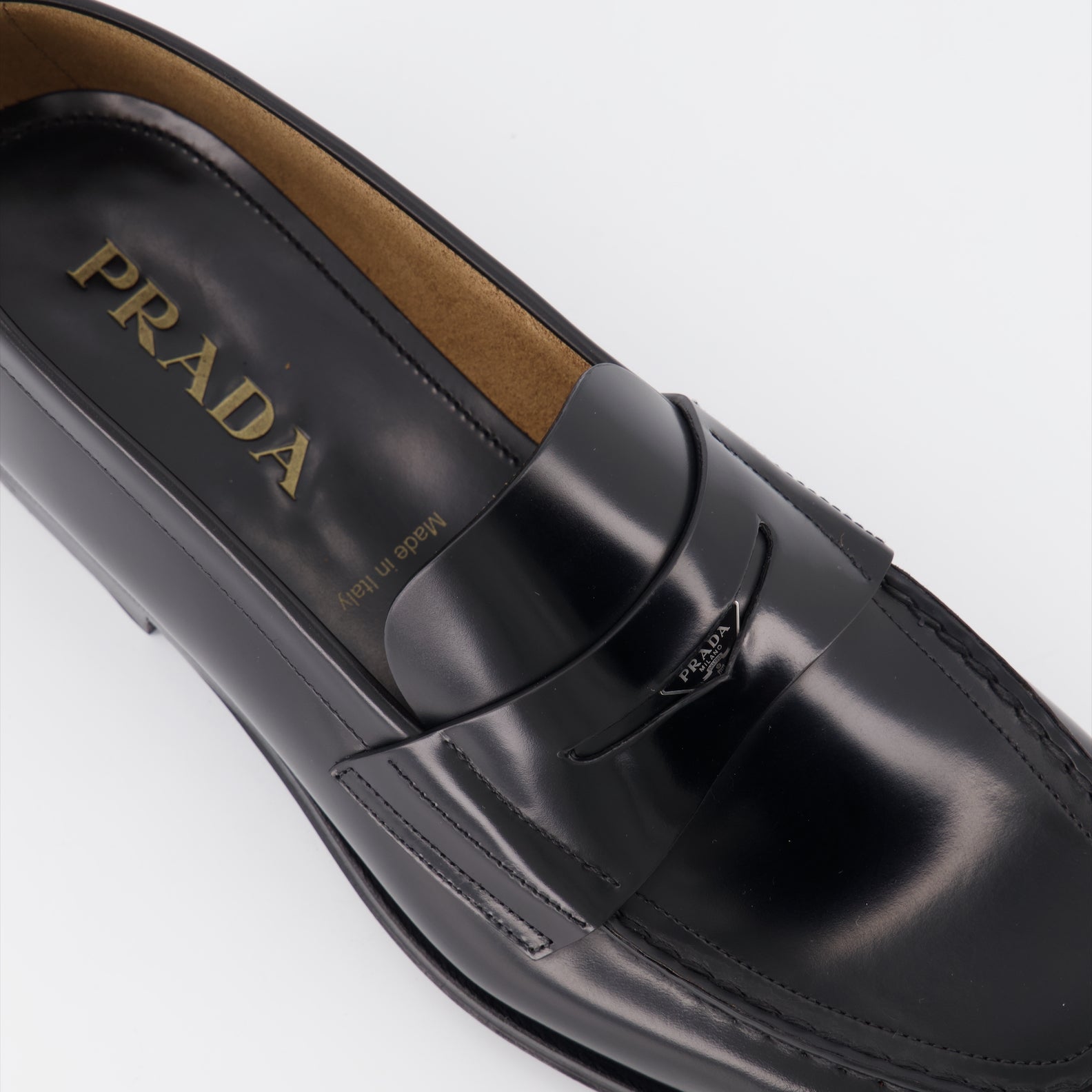 Prada Leather moccasins - image 5
