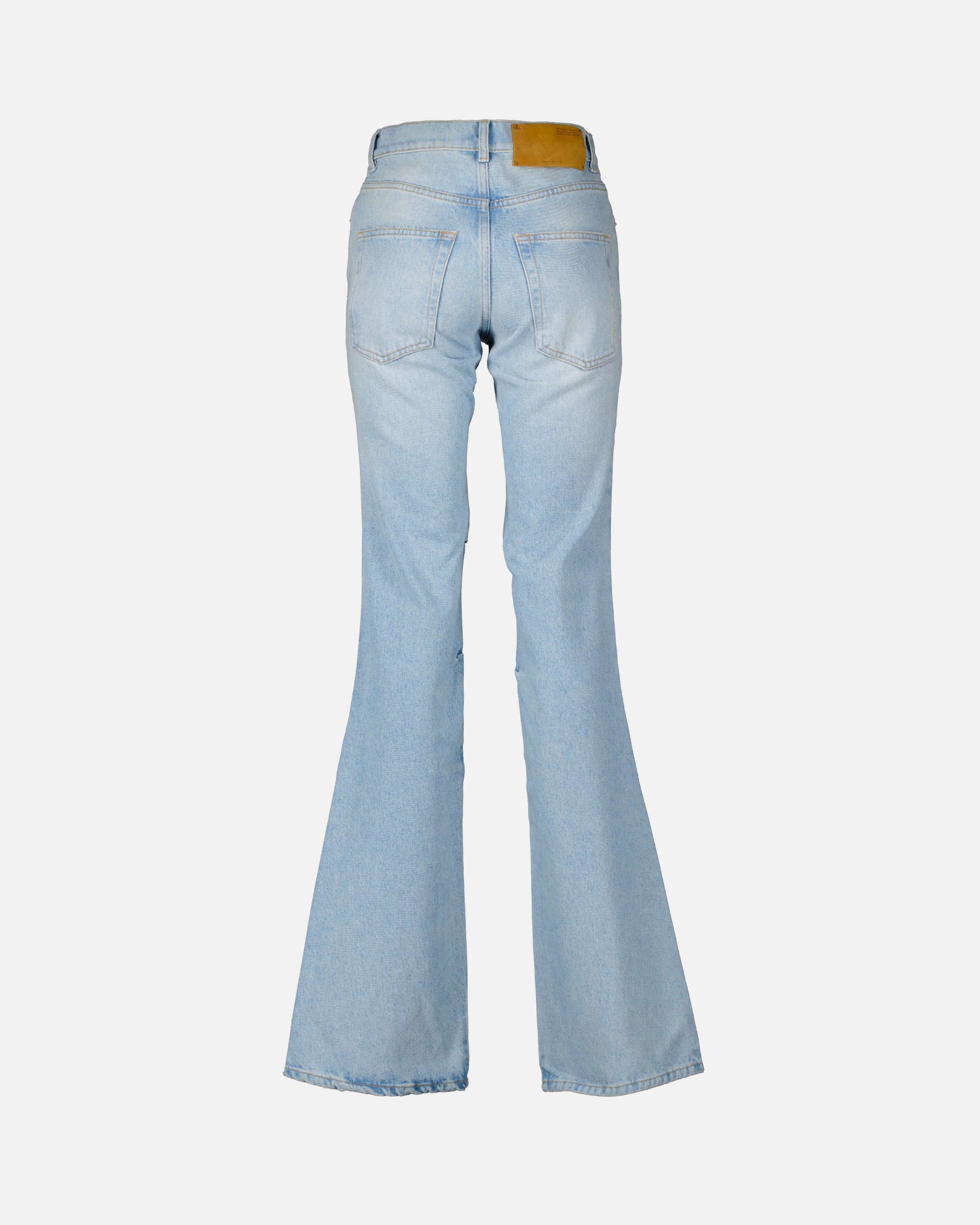 Off-White High-Rise Flared Denim Jeans - image 4