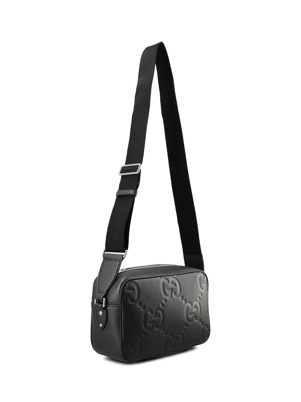 Gucci Jumbo Leather Crossbody Bag Black - image 2