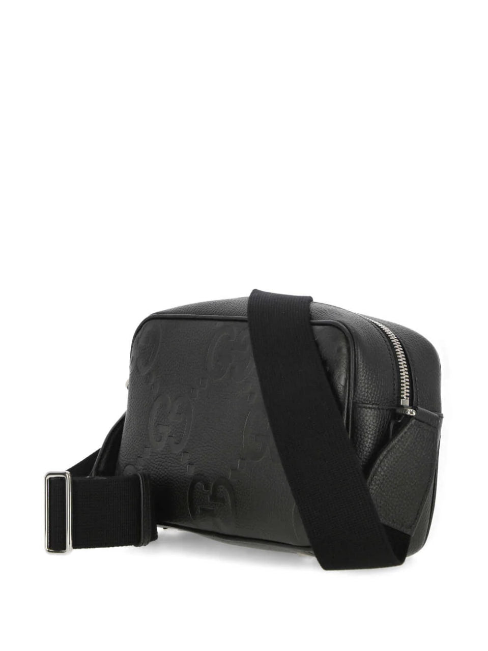 Gucci Jumbo Leather Crossbody Bag Black - image 6