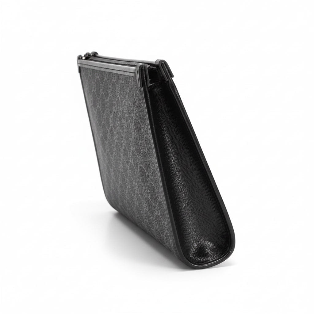 Gucci Supreme Coated Canvas Clutch Pouch - image 3