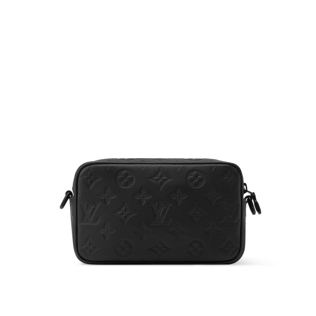Louis Vuitton Monogram Embossed Leather Crossbody Bag (Black) - image 3