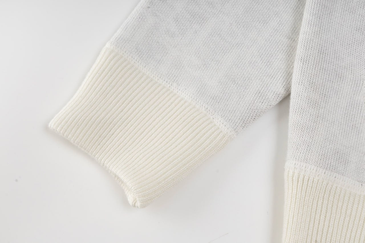 Dior Signature Zip-Up Hoodie in Ivory with Dior Oblique Lining - image 9