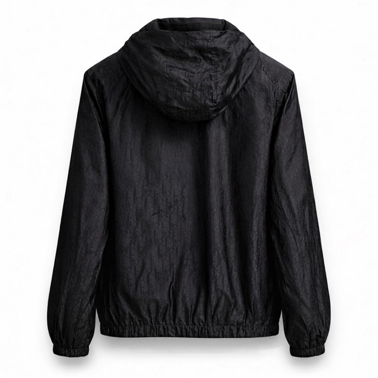 Dior Oblique Hooded Windbreaker Jacket with Signature Sleeve Bands - image 2