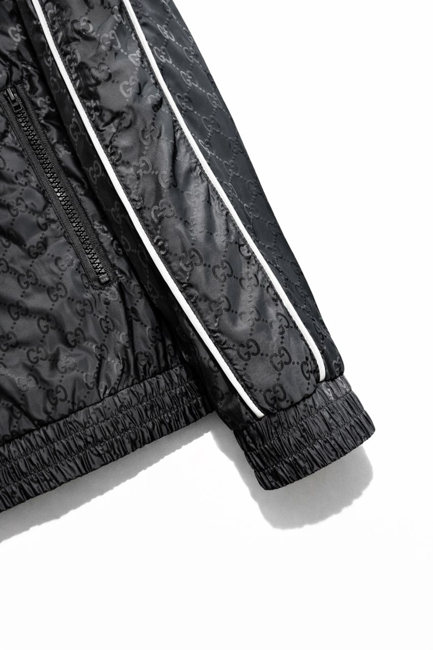 Gucci GG Monogram Hooded Zip Jacket – Black - image 5