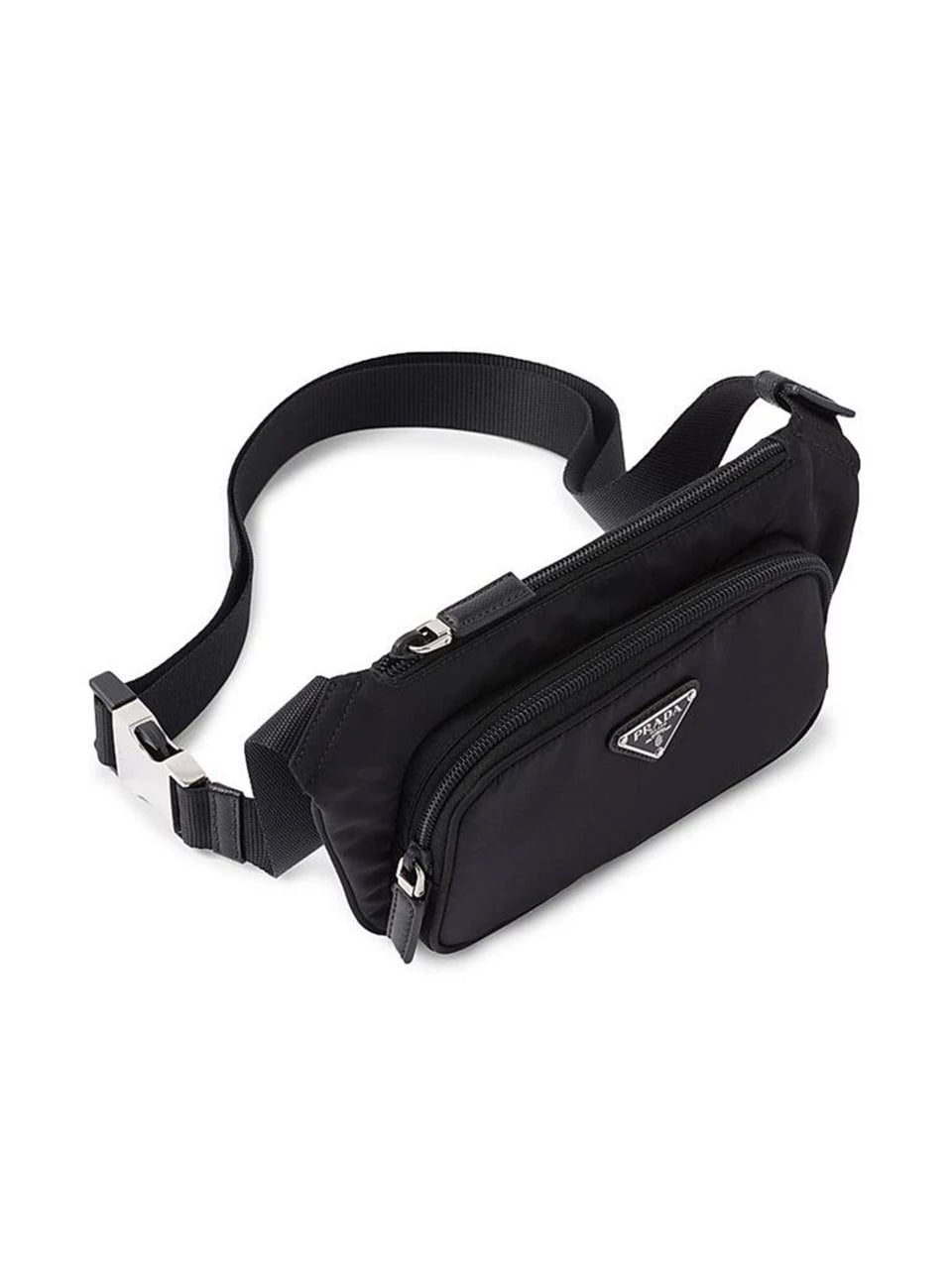 Prada Re-Nylon Belt Bag (Black) - image 2