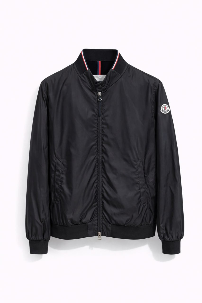 Moncler Classic Nylon Bomber Jacket