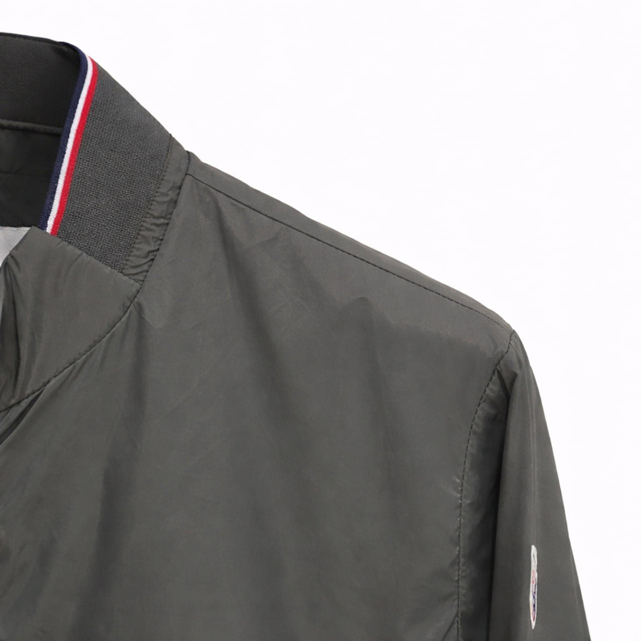 Moncler Classic Nylon Bomber Jacket – Graphite Grey - image 4