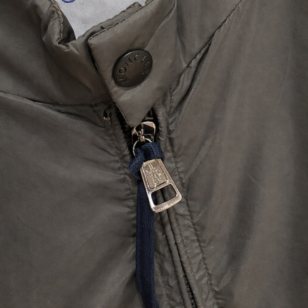 Moncler Classic Nylon Bomber Jacket – Graphite Grey - image 5