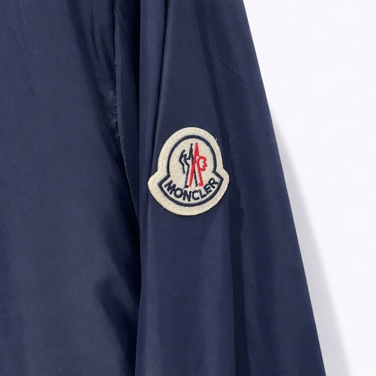 Moncler Classic Nylon Bomber Jacket – Navy Blue - image 5