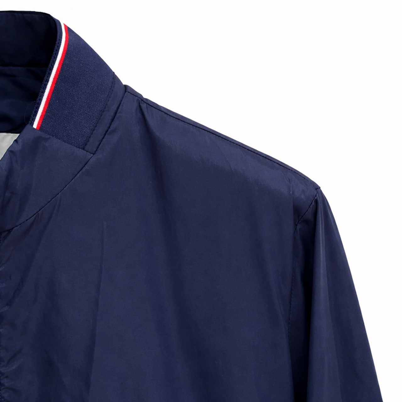 Moncler Classic Nylon Bomber Jacket – Navy Blue - image 4