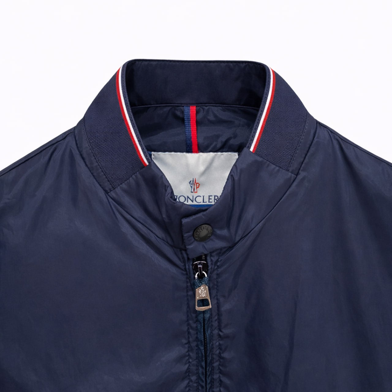 Moncler Classic Nylon Bomber Jacket – Navy Blue - image 3