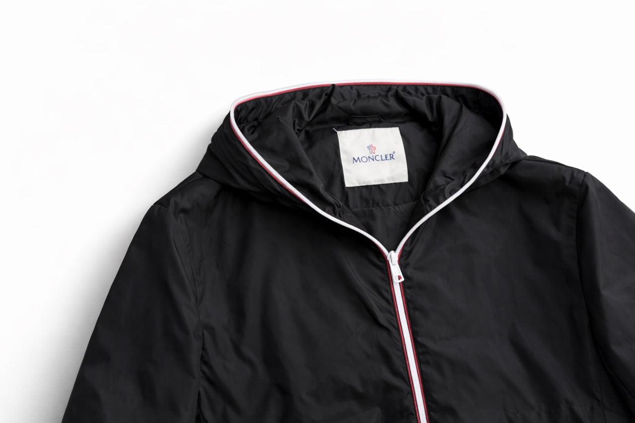 Moncler Hooded Nylon Jacket – Black - image 4