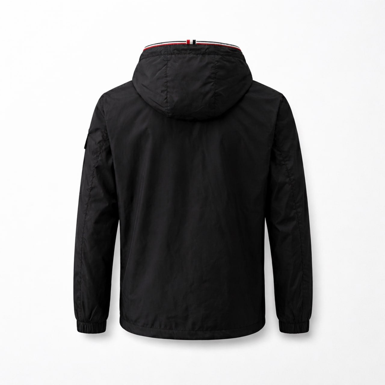 Moncler Hooded Nylon Jacket – Black - image 2