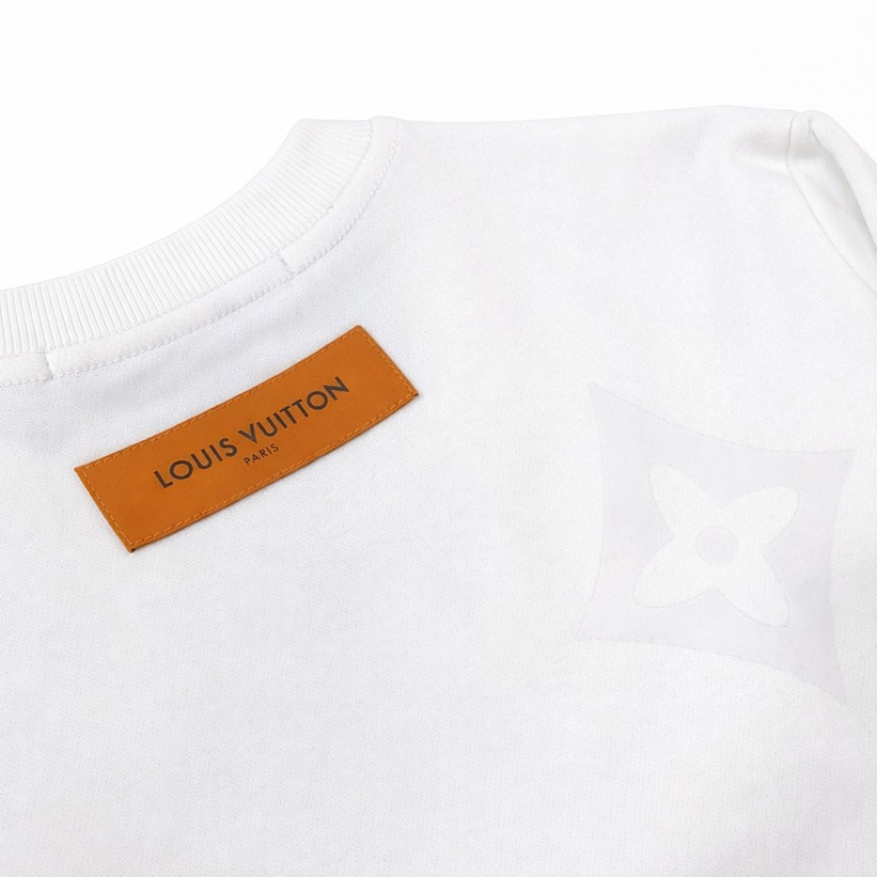 Louis Vuitton LV Tonal Logo Crewneck Sweatshirt – White - image 5