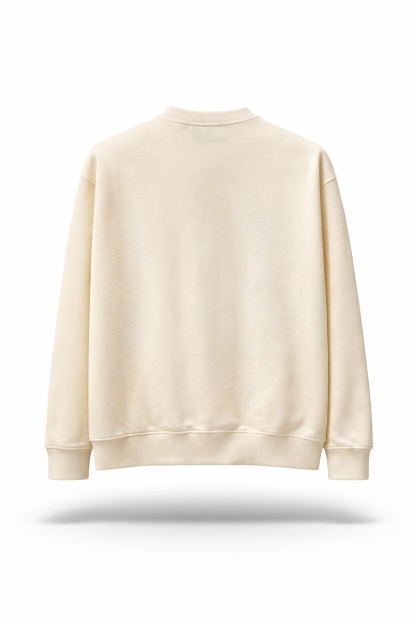 Gucci GG Web Stripe Logo Crewneck Sweatshirt – Cream - image 2
