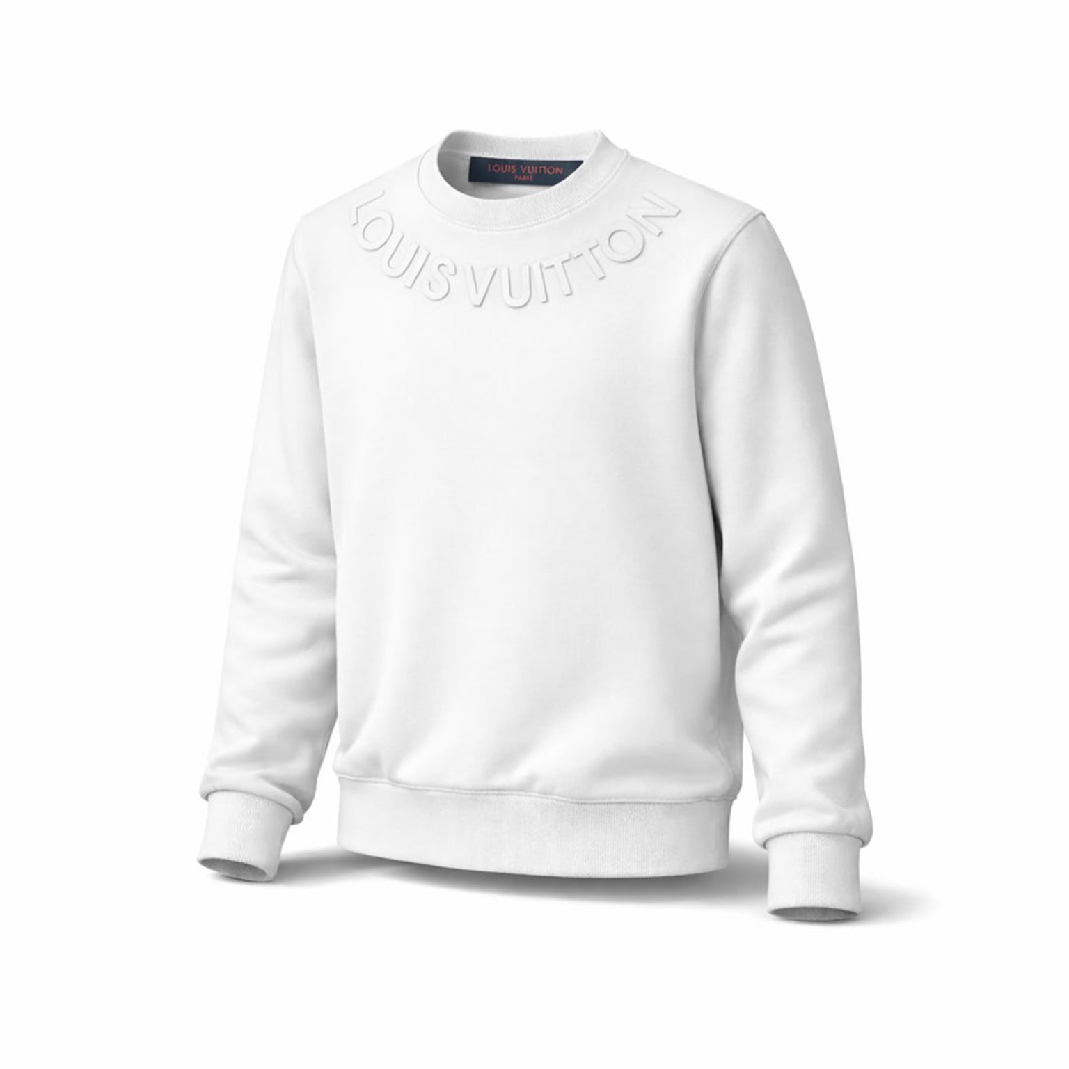 Louis Vuitton LV Tonal Logo Crewneck Sweatshirt – White - image 7