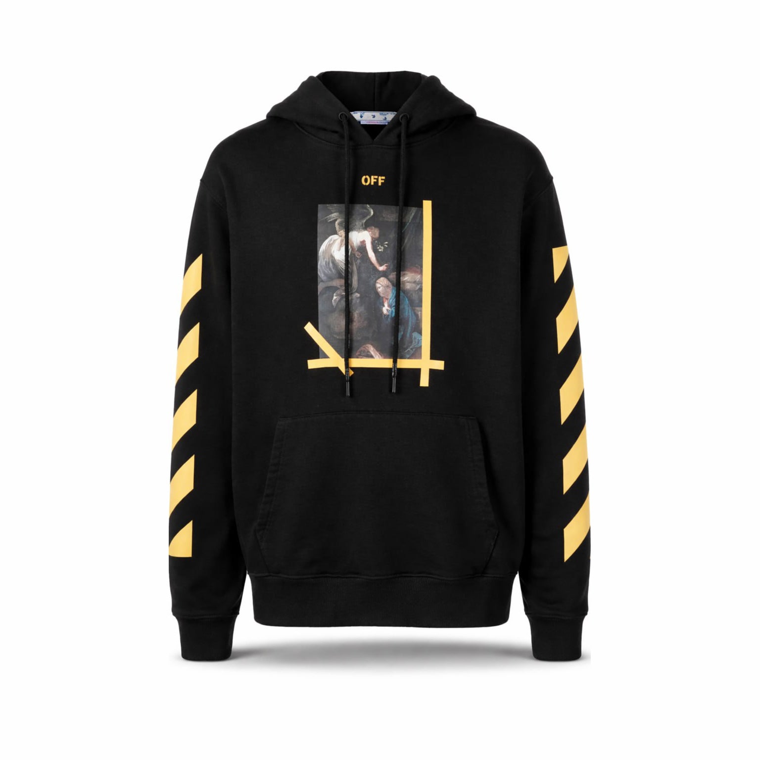 Off-White Arrows Graphic Hoodie – Black / Yellow - image 6