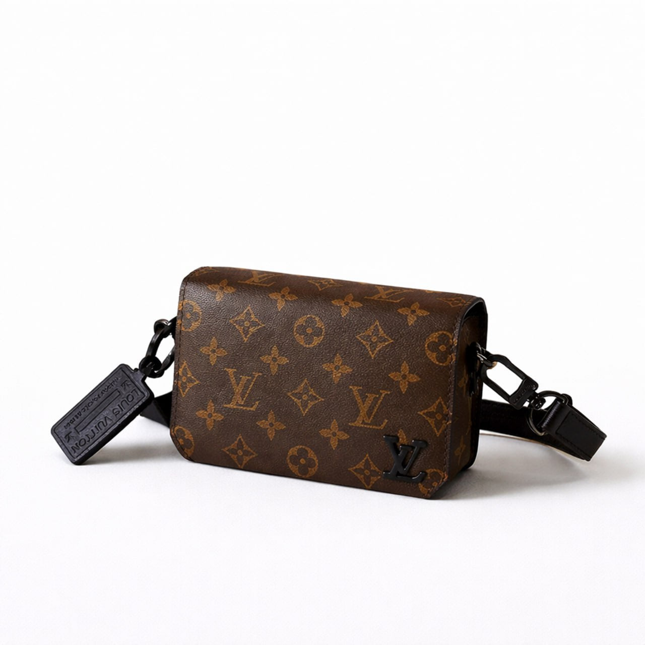 Louis Vuitton Monogram Eclipse Small Crossbody / Wallet Bag (Black Hardware) - image 2