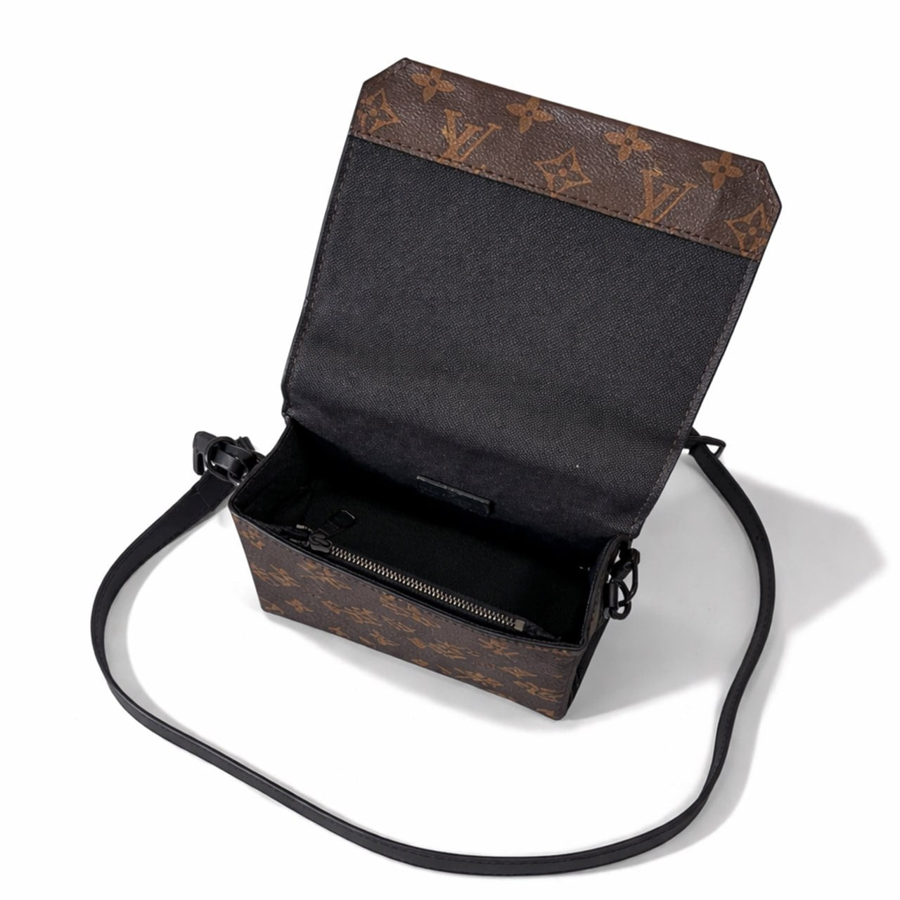 Louis Vuitton Monogram Eclipse Small Crossbody / Wallet Bag (Black Hardware) - image 3