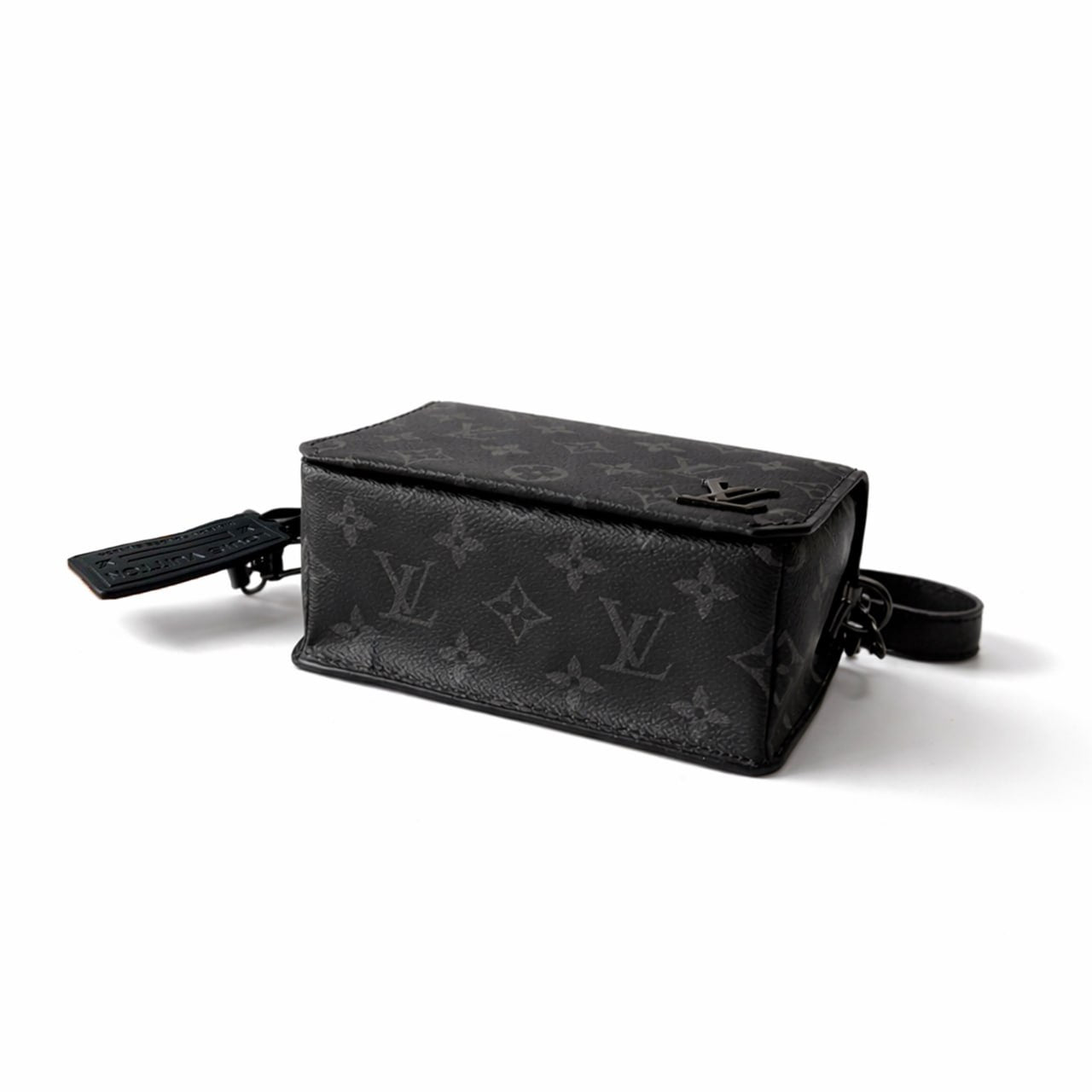 Louis Vuitton Monogram Eclipse Slim Pochette Crossbody (Black Hardware) - image 3