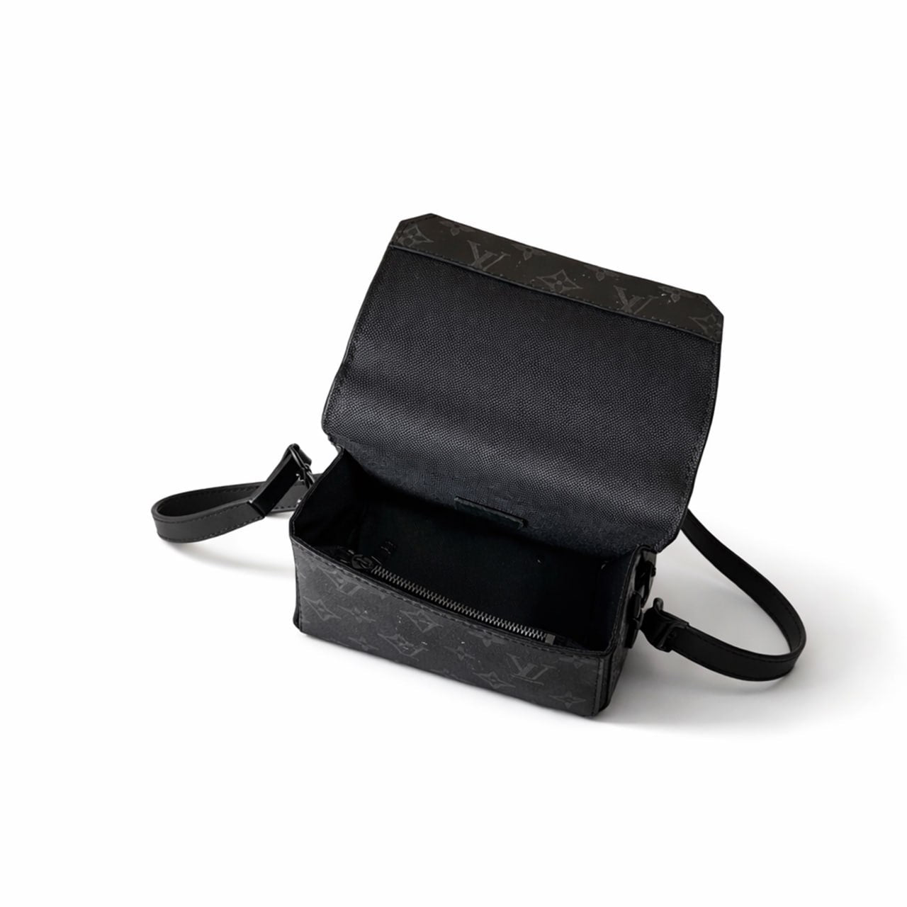 Louis Vuitton Monogram Eclipse Slim Pochette Crossbody (Black Hardware) - image 2