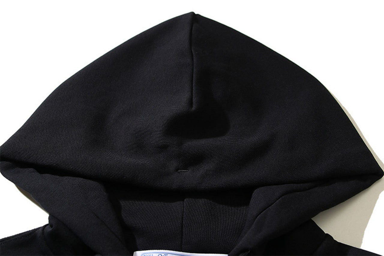 Off-White Arrows Graphic Zip Hoodie – Black - image 6
