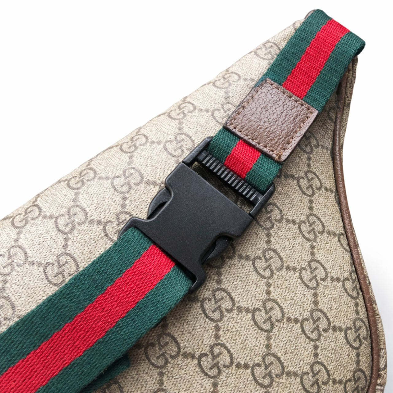 Gucci Supreme Canvas Waist Bag (Beige/Ebony) - image 5