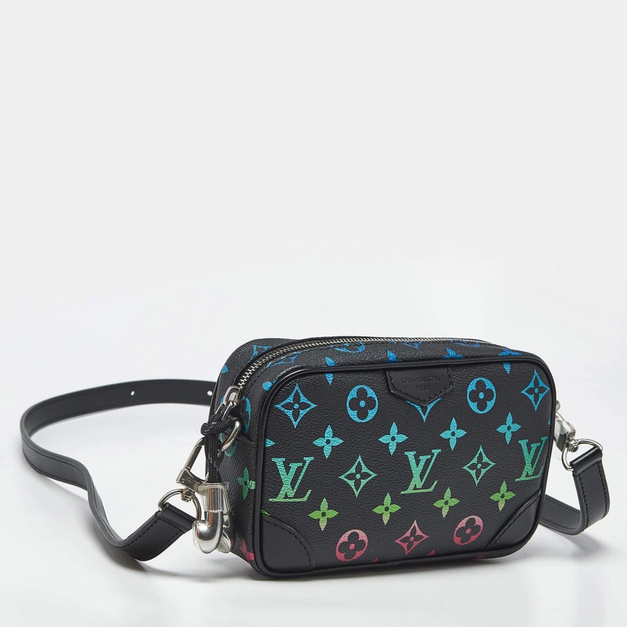 Louis Vuitton Monogram Multicolor Leather Crossbody Bag (Black) - image 3